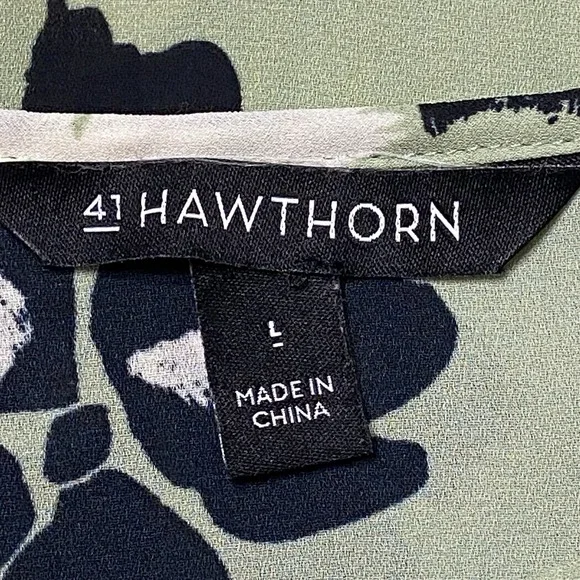 Sage Floral Officecore L Large Chic Spring Capsule Wardrobe Soft Girl Aesthetic - Picture 7 of 9